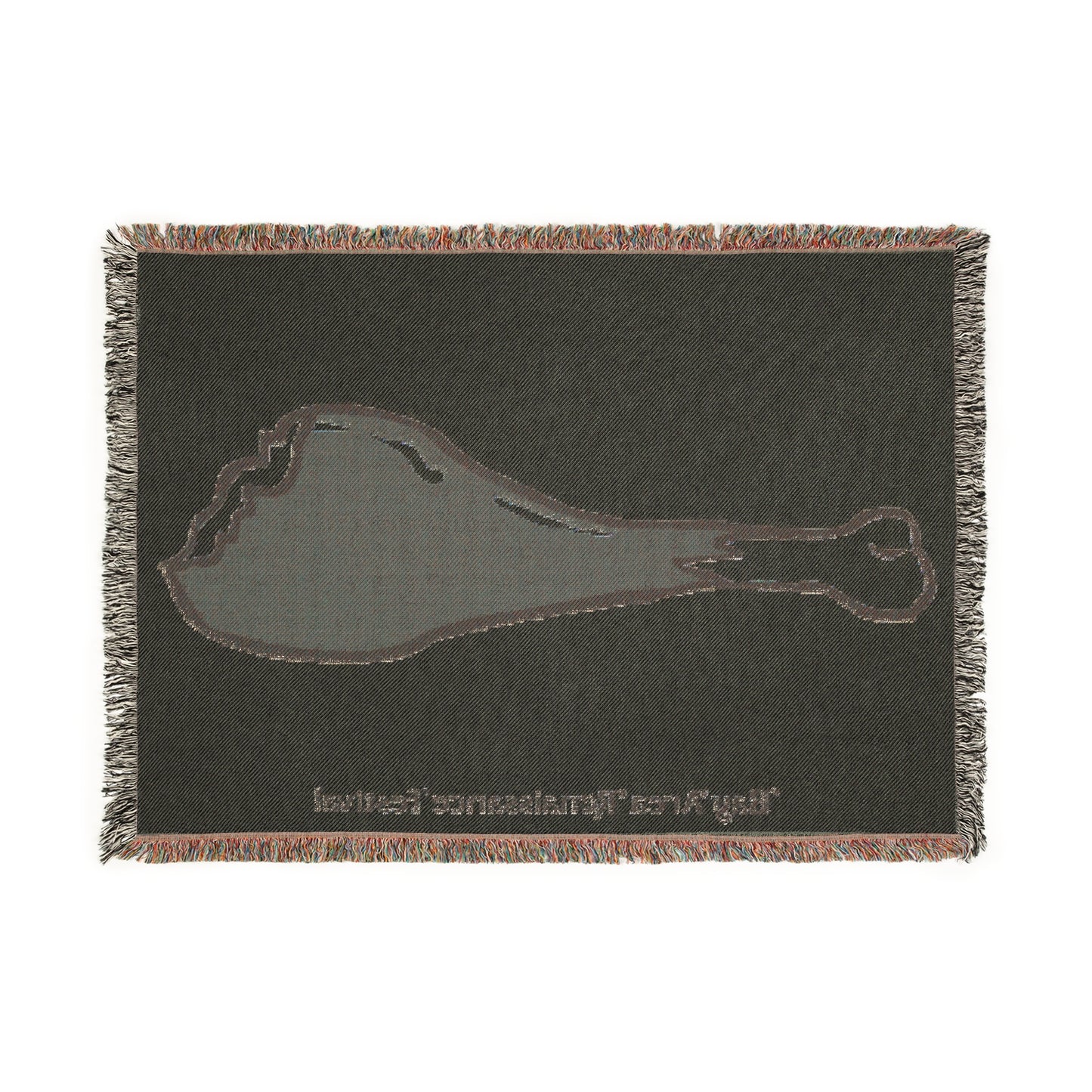 Bay Area Renaissance Festival Turkey Leg Woven Blanket